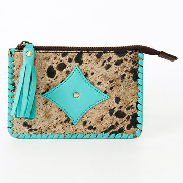 American Darling Coin Purse Hair On Genuine Leather Western Women Bag |Handbag Wallet Purses